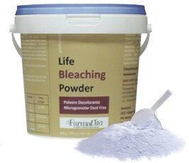 Белый обесцвечивающий порошок Life Bleaching Powder (синий) 500 гр.